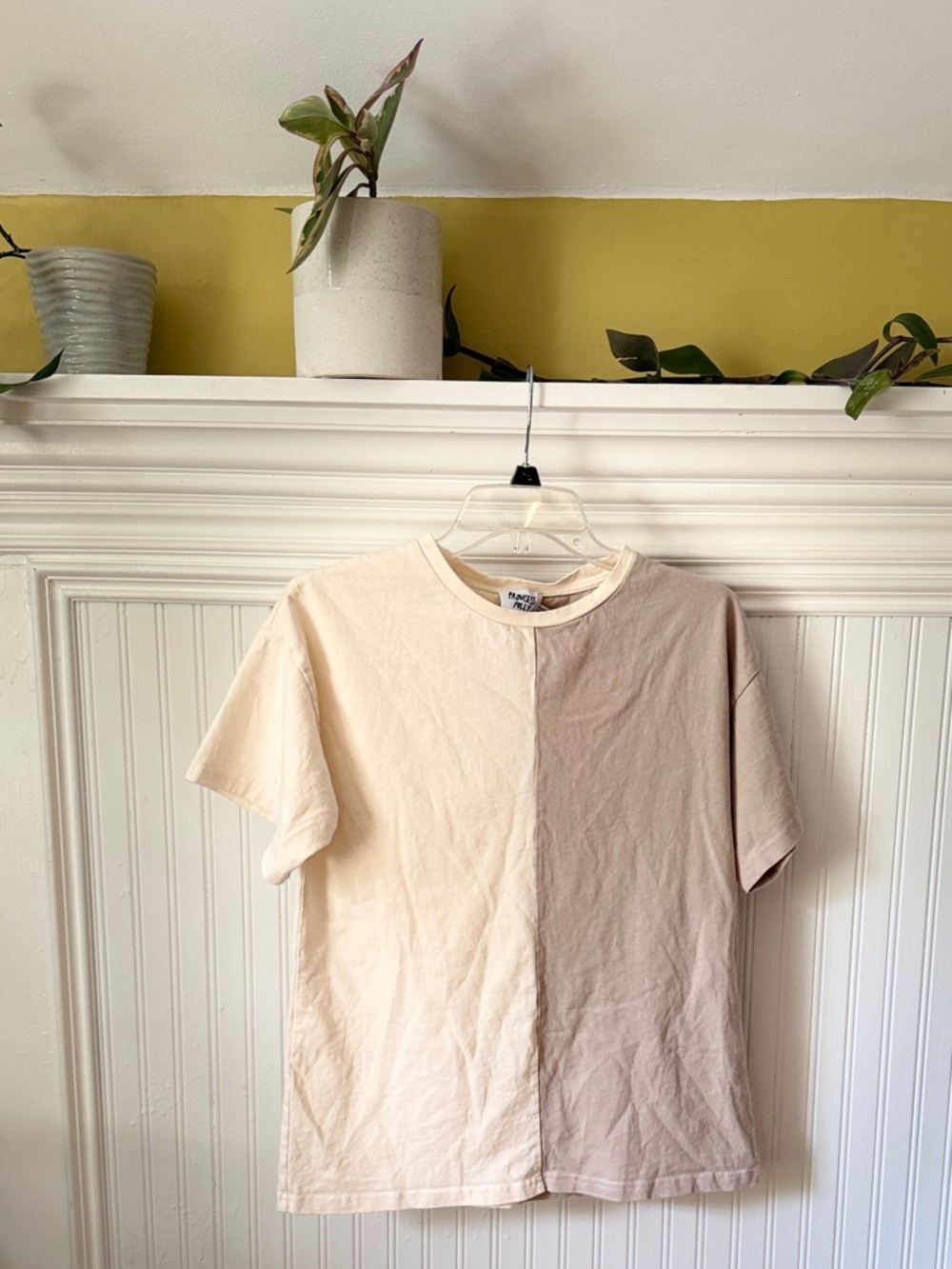 Princess Polly Color Block Tee - Size 2 (fits XS or S)